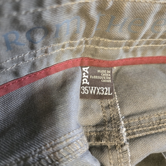 Prana Men's Breathe Stretch Straight Leg Hiking Pant - Picture 9 of 12